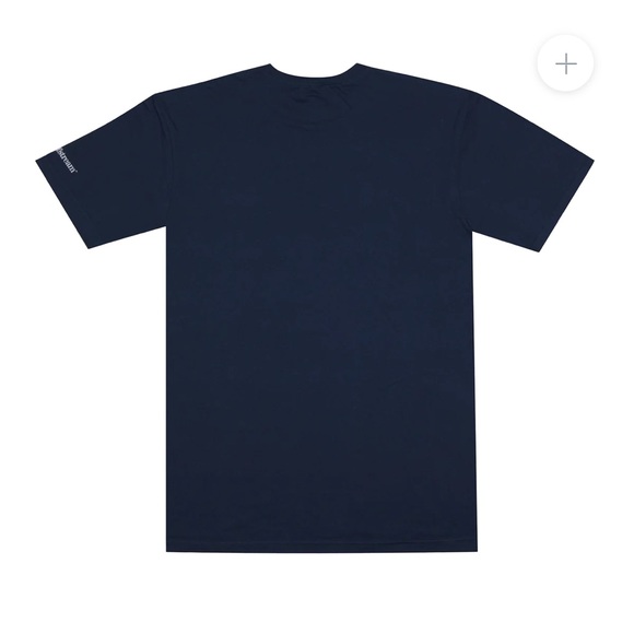 Gulfstream branded Aircraft Silhouette Tee in Navy, Size M - Picture 4 of 6